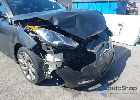 2017 Hyundai Veloster from USA, damaged, VIN KMHTC6AD5HU312095